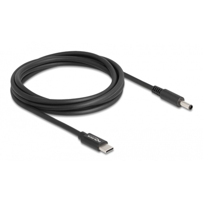 DELOCK DELOCK καλώδιο τροφοδοσίας 87974, USB-C σε Dell 4.5x3mm, 1.5m, μαύρο