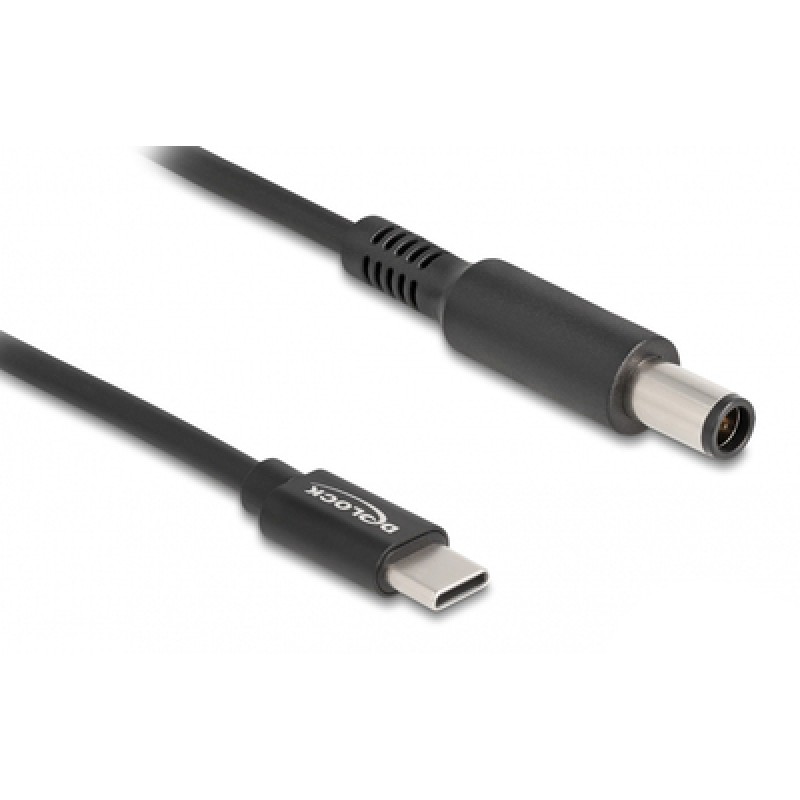 DELOCK DELOCK καλώδιο τροφοδοσίας 87975, USB-C σε Dell 7.4x5mm, 1.5m, μαύρο
