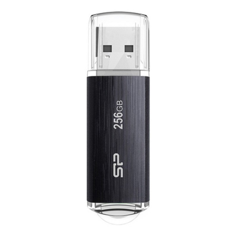 SILICON POWER SILICON POWER USB Flash Drive Blaze B02, 256GB, USB 3.2, μαύρο
