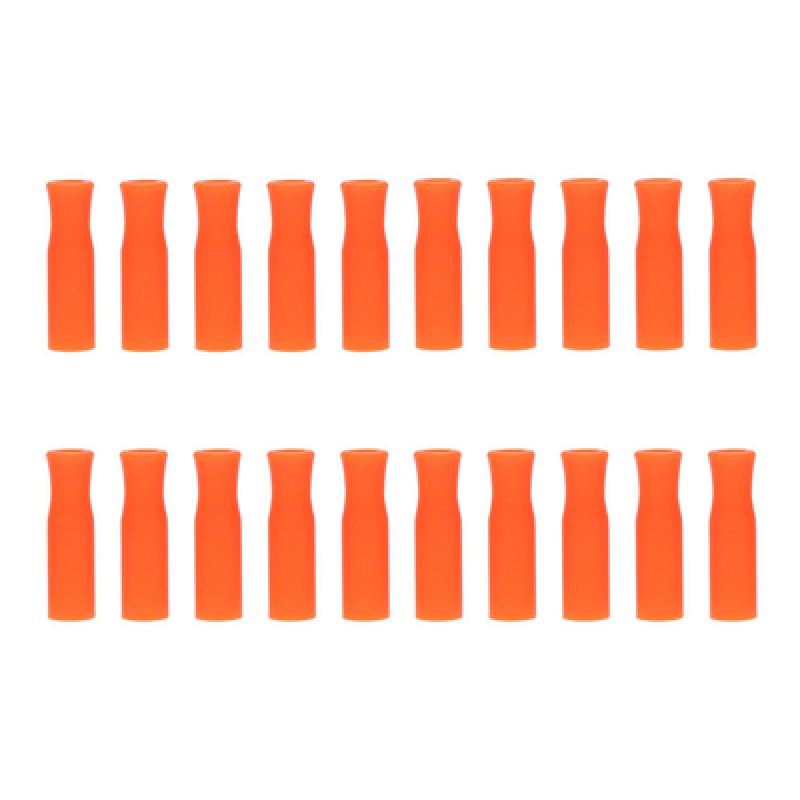 Powertech POWERTECH στόμιο σιλικόνης για μεταλλικά καλαμάκια CLN-0046, 20τμχ