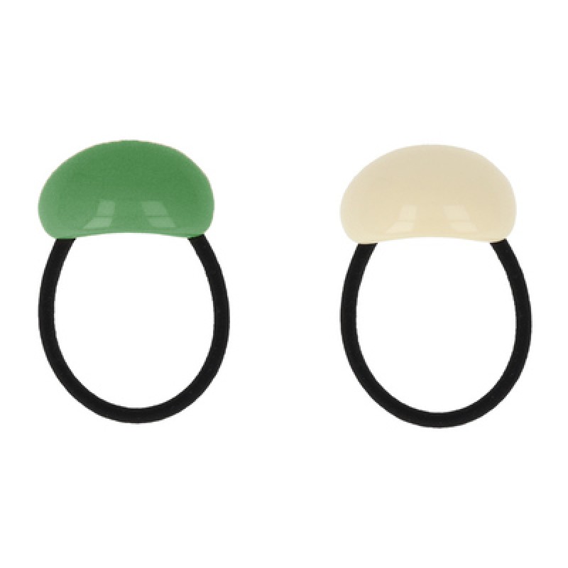 ROXXANI ROXXANI λαστιχάκια μαλλιών HUH-0011 με διακοσμητικό στοιχείο, 2τμχ