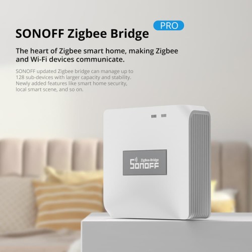 SONOFF SONOFF smart hub ZBBRIDGE-P, ZigBee 3.0, Wi-Fi, λευκό