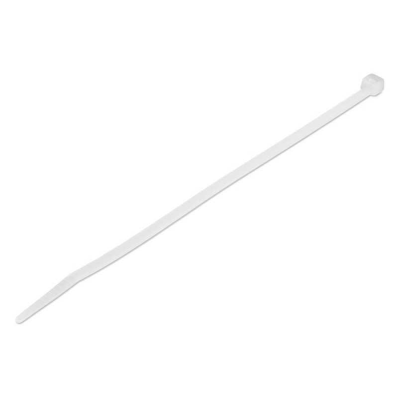Powertech POWERTECH δεματικά καλωδίων TIES-059, 400x4.8mm, λευκά, 100τμχ