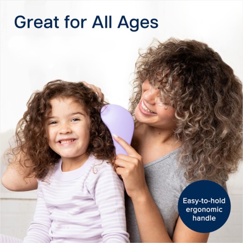 ROXXANI ROXXANI βούρτσα μαλλιών HUH-0106 για ξεμπέρδεμα, 6 x 14.5cm, μωβ