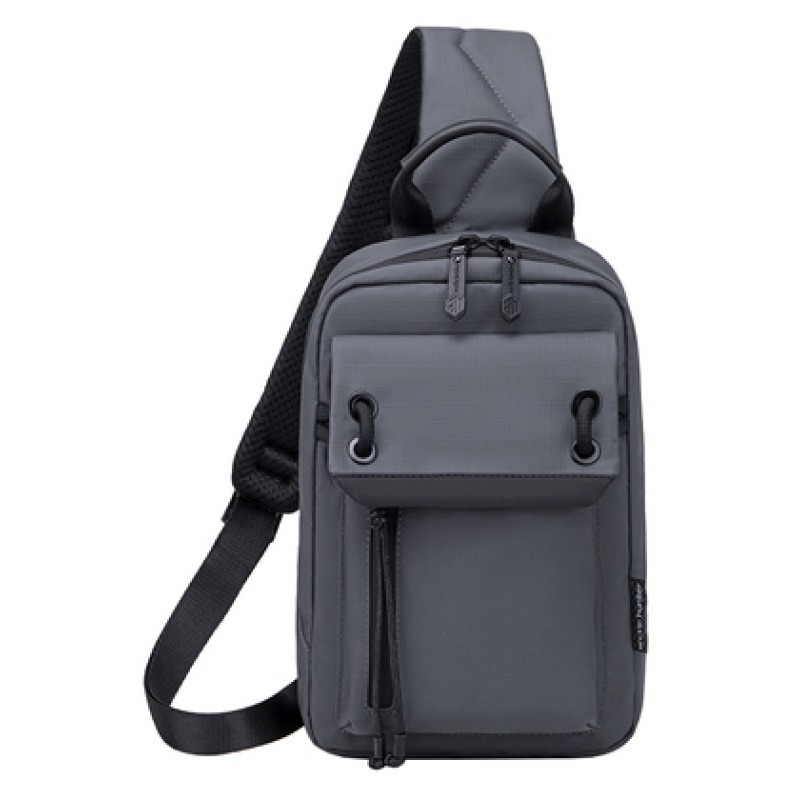 Arctic Hunter ARCTIC HUNTER τσάντα Crossbody XB00526 με θήκη tablet, 3L, γκρι
