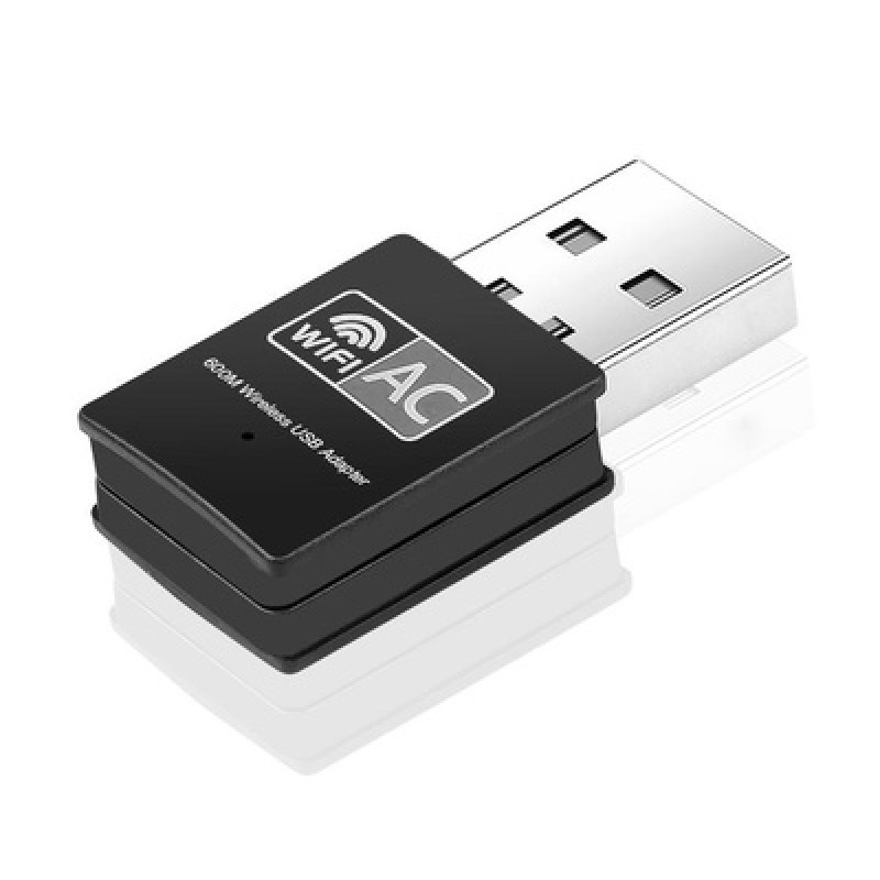 Powertech POWERTECH ασύρματος USB αντάπτορας δικτύου PT-1041, 600Mbps, 2.4/5GHz
