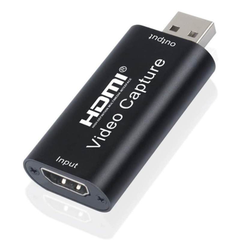 Powertech POWERTECH video capture CAB-H147, HDMI/USB σύνδεση, 4K/60Hz, μαύρο