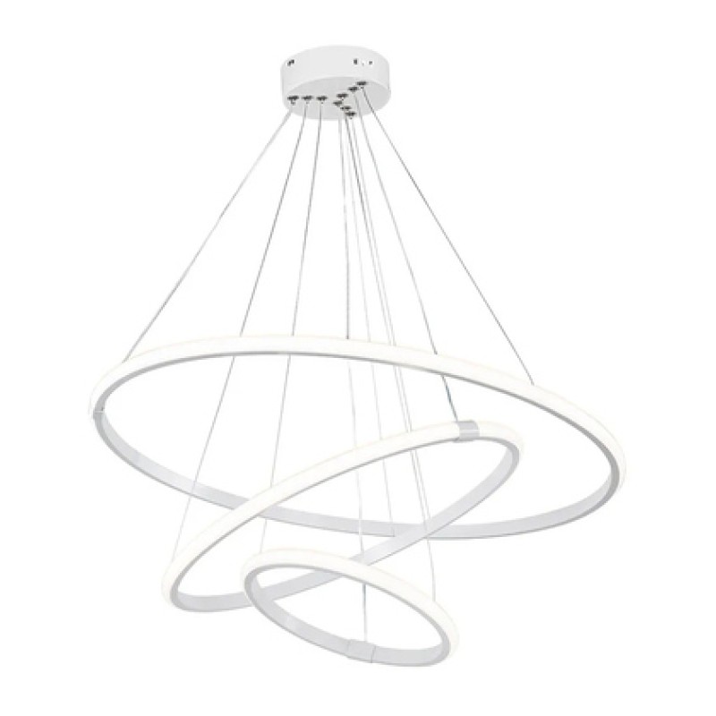 Powertech POWERTECH LED φωτιστικό οροφής HLL-0104, 44W, 4000K, 60x60cm, λευκό