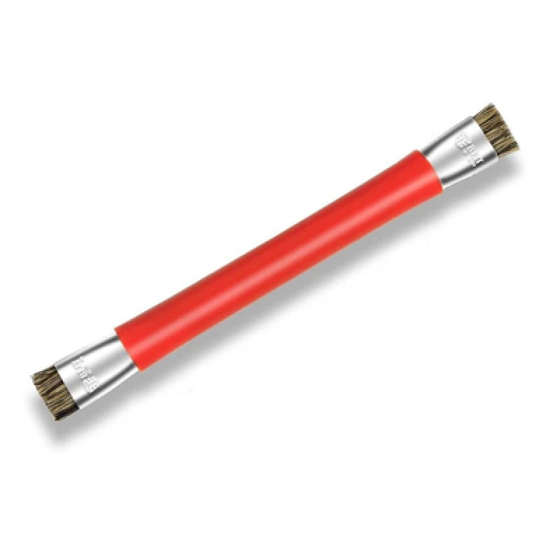 BEST BEST αντιστατική βούρτσα καθαρισμού BST-71 με διπλή κεφαλή, κόκκινη