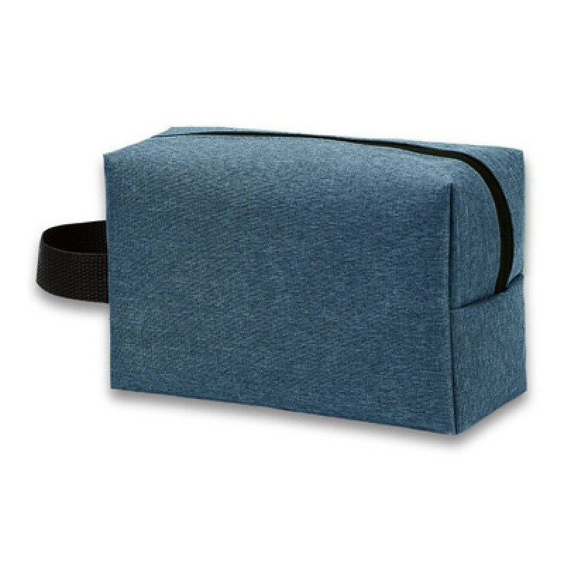 UNBRANDED Τσαντάκι καλλυντικών με χειρολαβή BTHU-0030, 24 x 10.5 x 13cm, μπλε