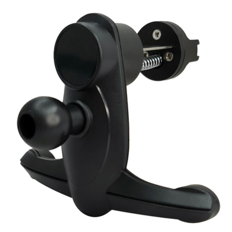 Powertech POWERTECH εξάρτημα βάσης κινητού τοποθέτησης σε αεραγωγό CAR-0010, μαύρο