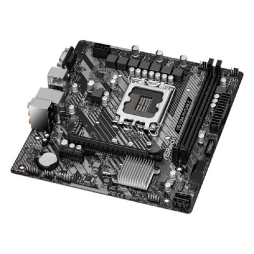 ASROCK ASROCK μητρική H610M-HVS/M.2 R2.0, 2x DDR4, s1700, USB 3.2 Gen1, mATX