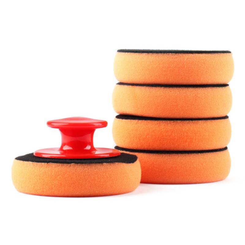 AMIO AMIO σετ σφουγγαριών γυαλίσματος αυτοκινήτου 02903 με λαβή, 10cm, 5τμχ