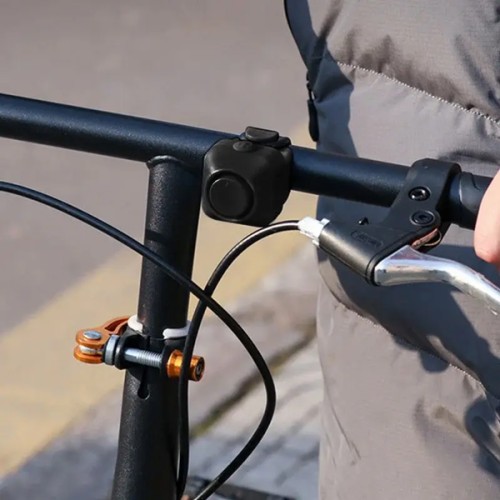 UNBRANDED Κόρνα ποδηλάτου LXAG496, ηλεκτρική, 130dB, IPX5, μαύρη