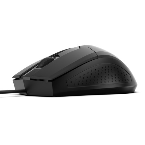 Powertech POWERTECH ενσύρματο ποντίκι PT-1077, οπτικό, 1000DPI, μαύρο