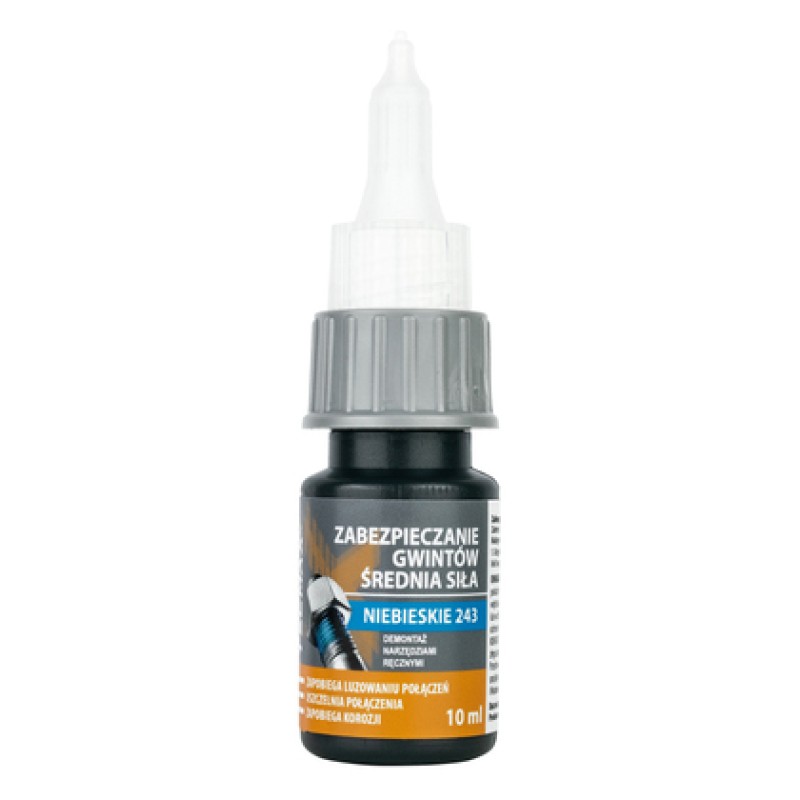 TECMAXX TECMAXX κόλλα Threadlock 14-035, μεσαίας αντοχής, 10ml, μπλε