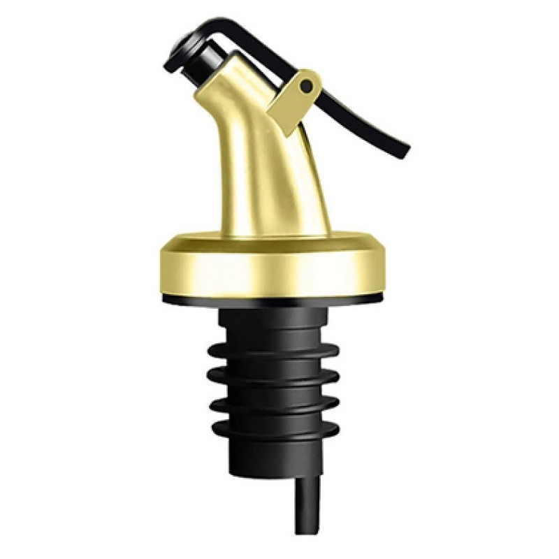 UNBRANDED Πώμα ροής για μπουκάλι HUH-0109 με κλείστρο, Φ18mm, χρυσό