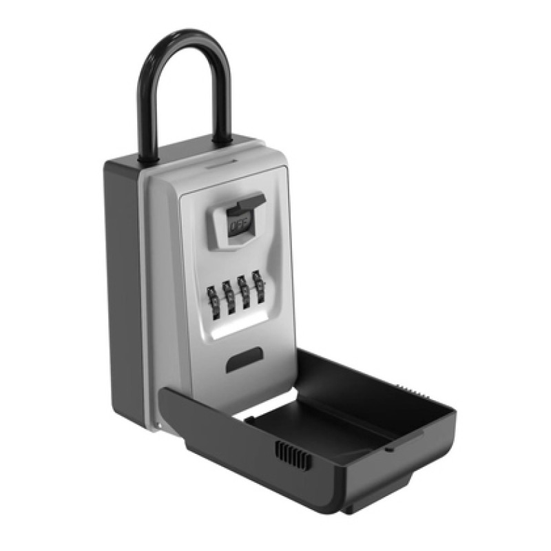 C-TECH C-TECH κλειδοθήκη με λαιμό CTL-0024, συνδυασμού 4 ψηφίων, LED, 7x8x13cm, 755gr