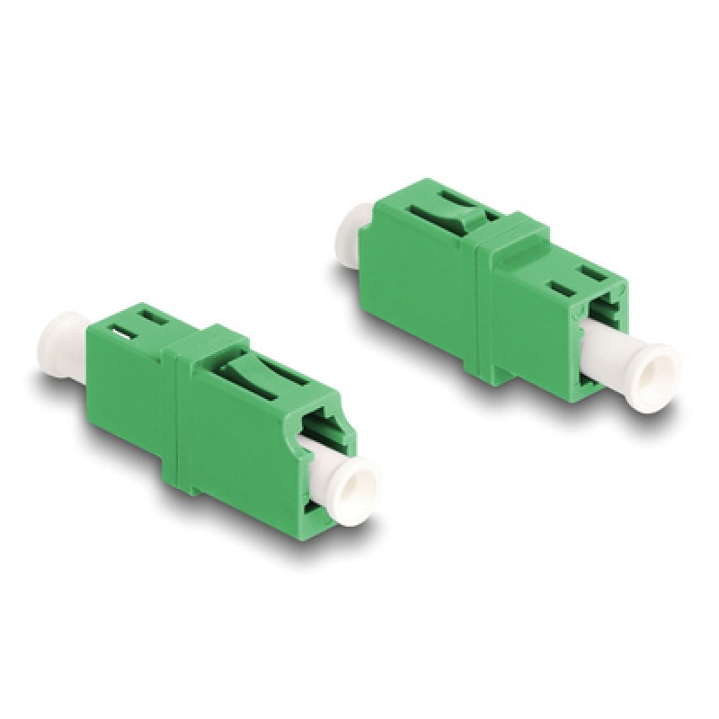 DELOCK DELOCK σύνδεσμος οπτικής ίνας LC Simplex 87984, πράσινος