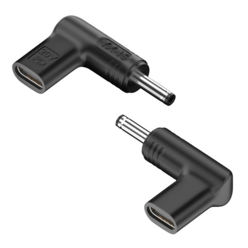 Powertech POWERTECH αντάπτορας τροφοδοσίας YX-15, USB-C σε Asus 4x1.35mm, μαύρος