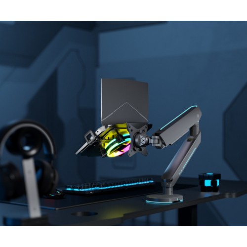 Brateck BRATECK βάση & ψύξη laptop NBH-8GL για βάση VESA, RGB, έως 17