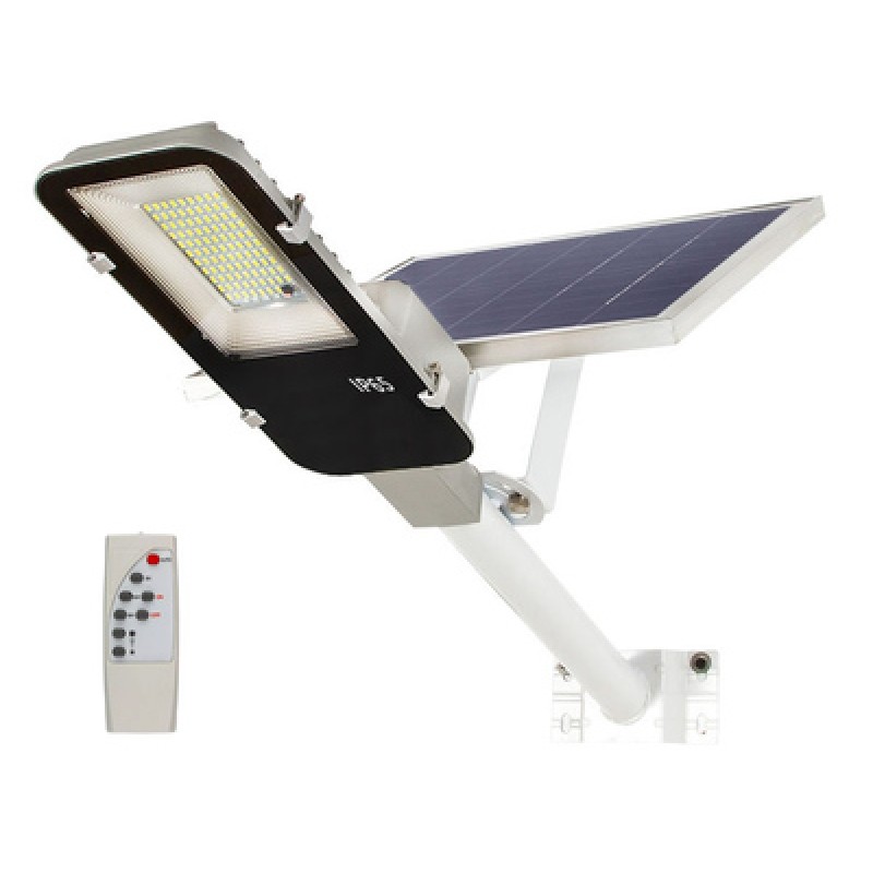 Powertech POWERTECH LED ηλιακός προβολέας HLL-0125 με χειριστήριο, 150W, 10000mAh