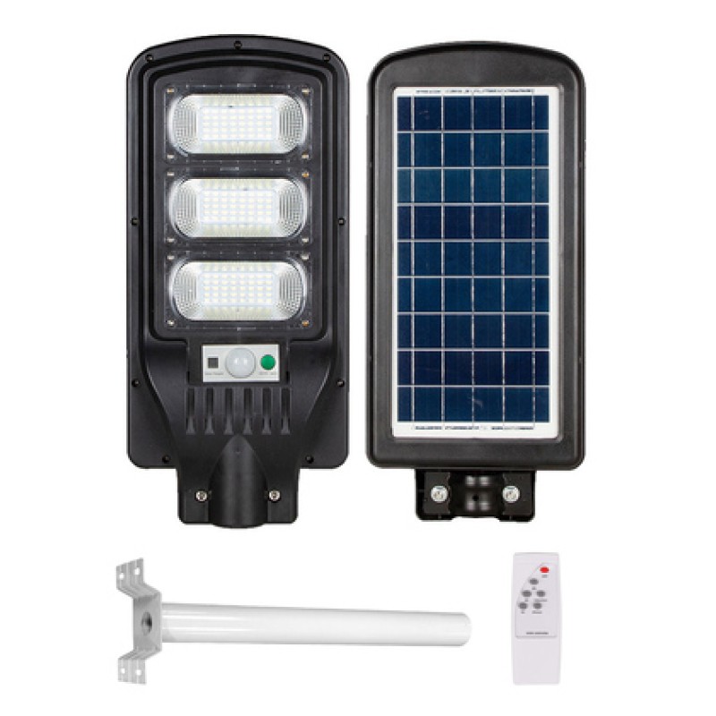 Powertech POWERTECH LED ηλιακός προβολέας HLL-0127 χειριστήριο, PIR 150W, 10000mAh