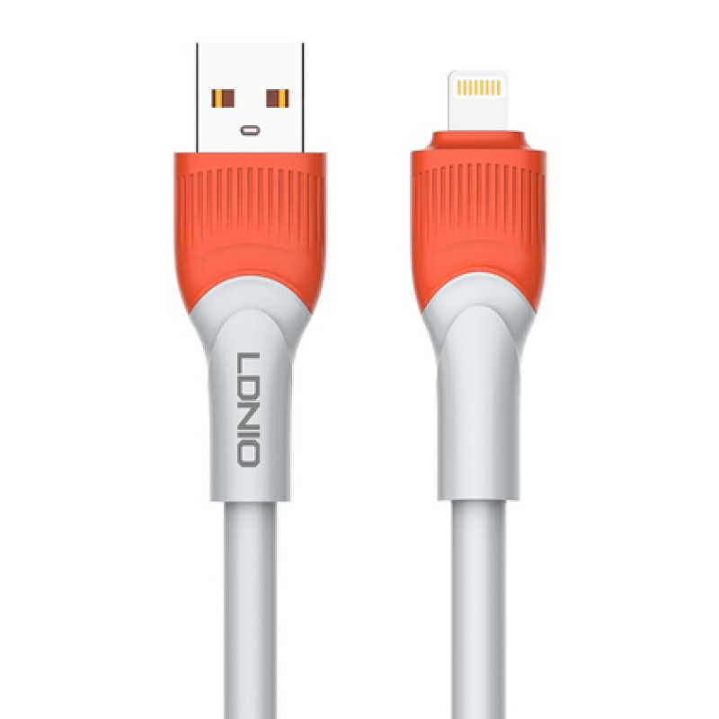 LDNIO LDNIO καλώδιο Lightning σε USB LS601, 30W, 1m, γκρι