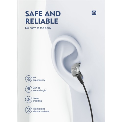 LDNIO LDNIO earphones με μικρόφωνο HP08, 3.5mm σύνδεση, Φ13mm, 1.2m, γκρι