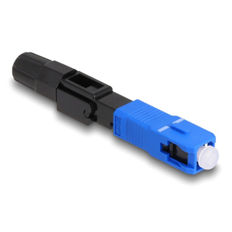 DELOCK DELOCK σύνδεσμος οπτικής ίνας SC Simplex 87990, μαύρος