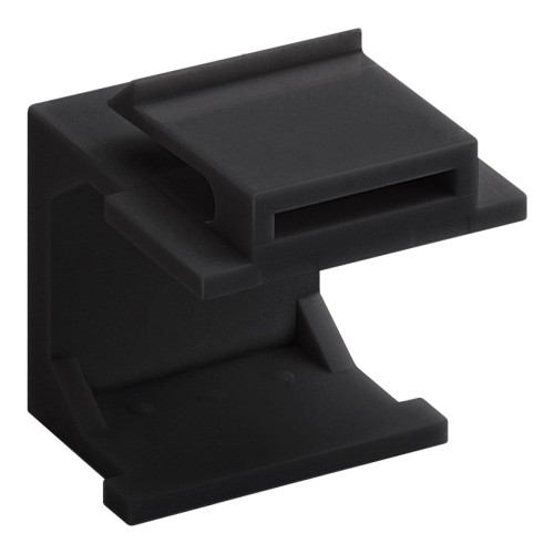 GOOBAY GOOBAY κάλυμμα προστασίας για θύρα Keystone 79990, μαύρο, 4τμχ