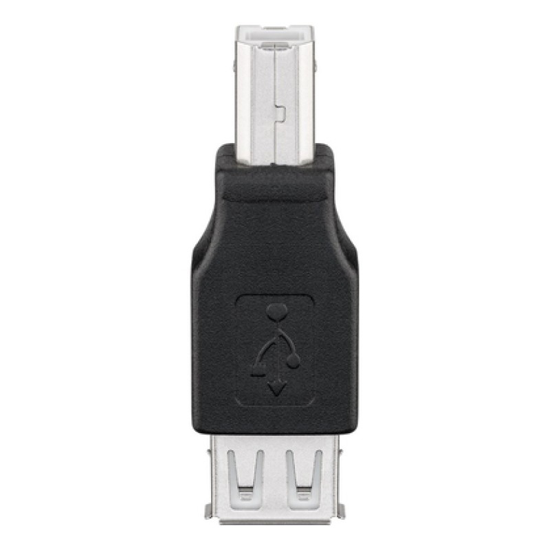 GOOBAY GOOBAY αντάπτορας USB σε USB Type B 50291, θηλυκό σε αρσενικό, μαύρος