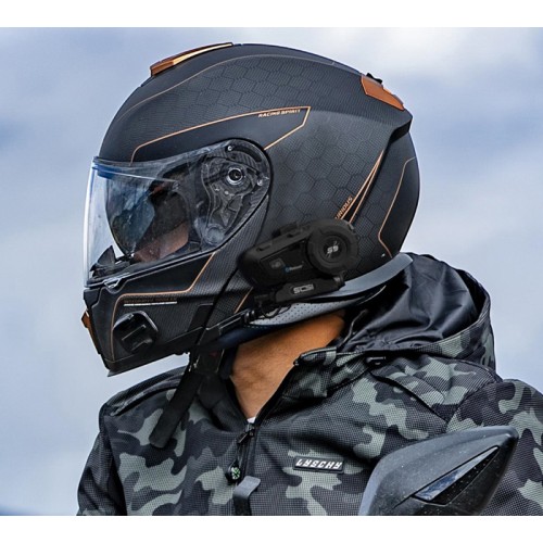 SCSETC SCSETC ενδοεπικοινωνία μηχανής S-9 με Bluetooth, έως 6 αναβάτες, 500m