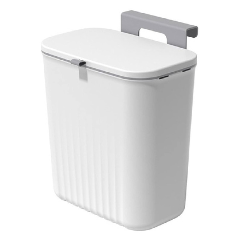 HOME USE HOME USE κάδος απορριμμάτων HUH-0151, 9lt, 26x16x29cm, λευκός