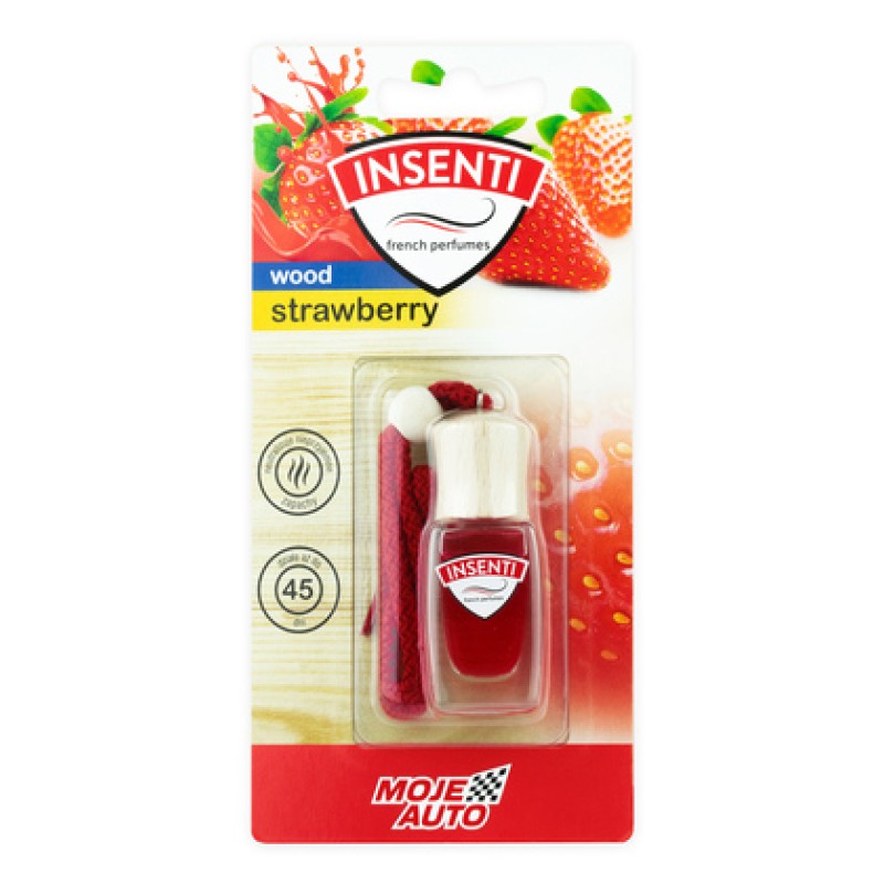MOJE AUTO MOJE AUTO υγρό αρωματικό αυτοκινήτου 15-154, φράουλα, κρεμαστό, 8ml