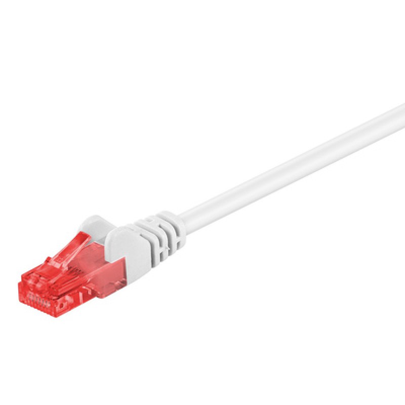 GOOBAY GOOBAY καλώδιο δικτύου 68635, CAT 6 U/UTP, CCA, 2m, λευκό