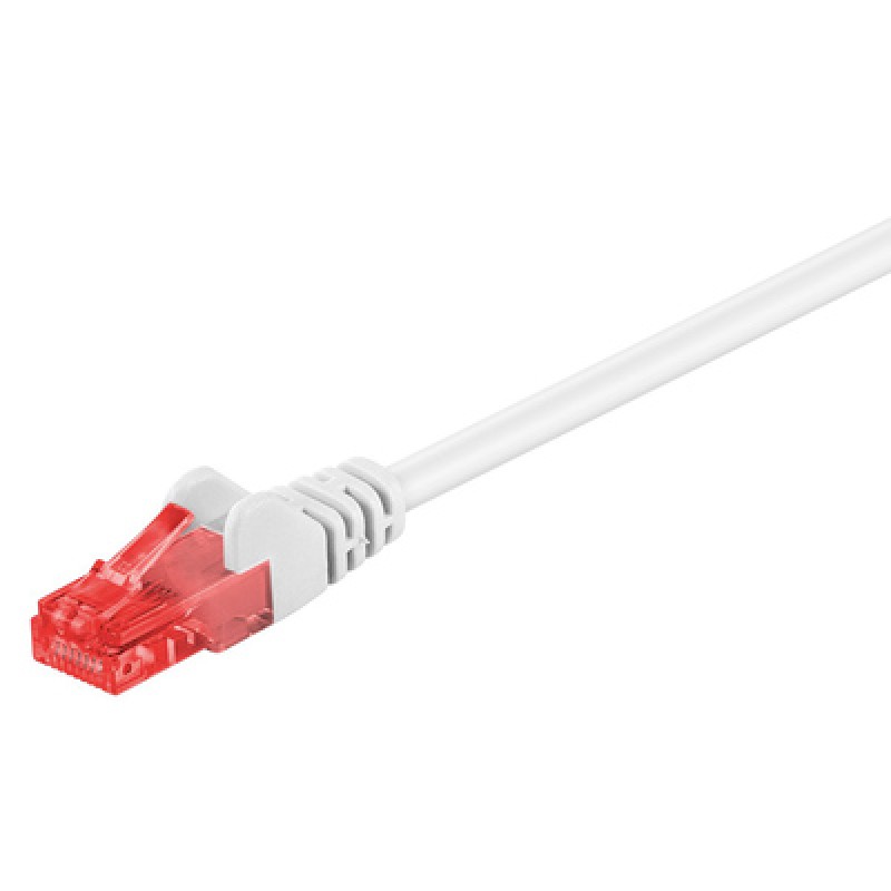 GOOBAY GOOBAY καλώδιο δικτύου 68637, CAT 6 U/UTP, CCA, 5m, λευκό