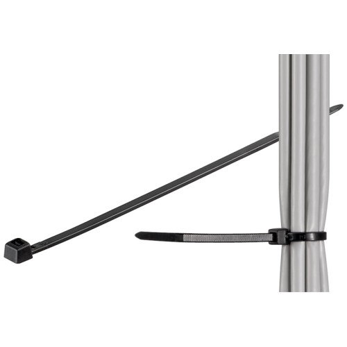 GOOBAY GOOBAY δεματικά καλωδίων 17068, 100x2.5mm, μαύρα, 100τμχ