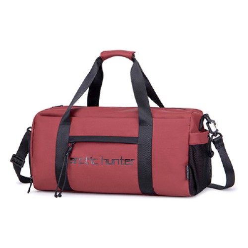 Arctic Hunter ARCTIC HUNTER τσάντα ταξιδίου LX00537 με θήκη παπουτσιών, 25L, κόκκινη