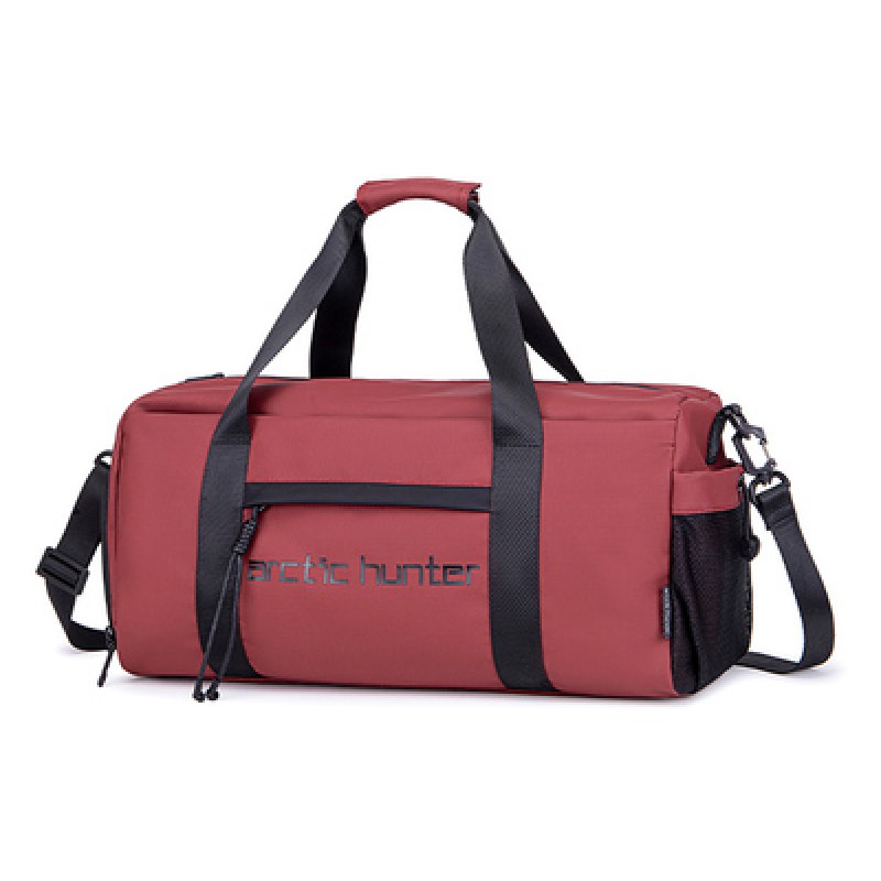 Arctic Hunter ARCTIC HUNTER τσάντα ταξιδίου LX00537 με θήκη παπουτσιών, 25L, κόκκινη