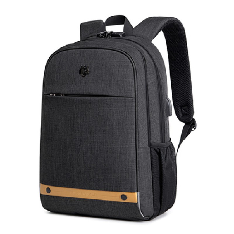 GOLDEN WOLF GOLDEN WOLF τσάντα πλάτης GB00375 με θήκη laptop 15.6