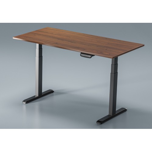 Brateck BRATECK επιφάνεια γραφείου TP12060R-2P, 120x60x1.8cm, καφέ ξύλινη