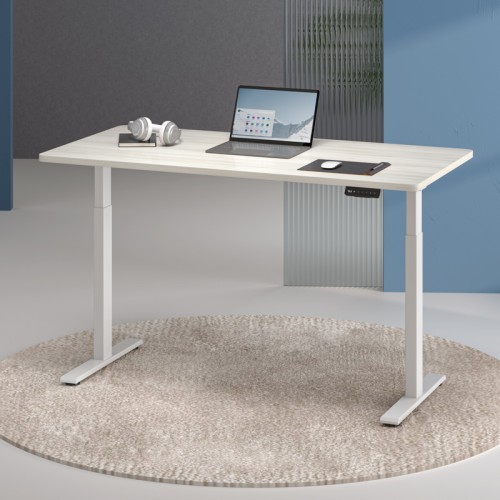 Brateck BRATECK επιφάνεια γραφείου TP12060R-2P, 120x60x1.8cm, μπεζ ξύλινη