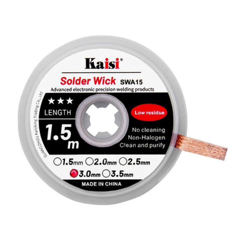 KAISI KAISI σύρμα αποκόλλησης KAI-3015, χαλκού, 3mm x 1.5m