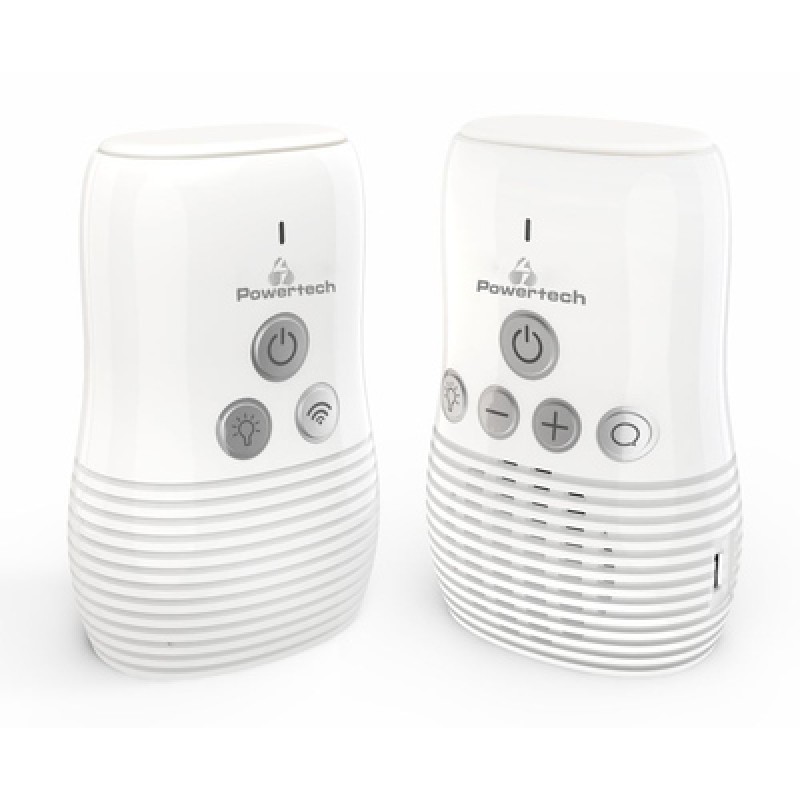 Powertech POWERTECH ασύρματη ενδοεπικοινωνία μωρού PT-1185 με φως νυκτός