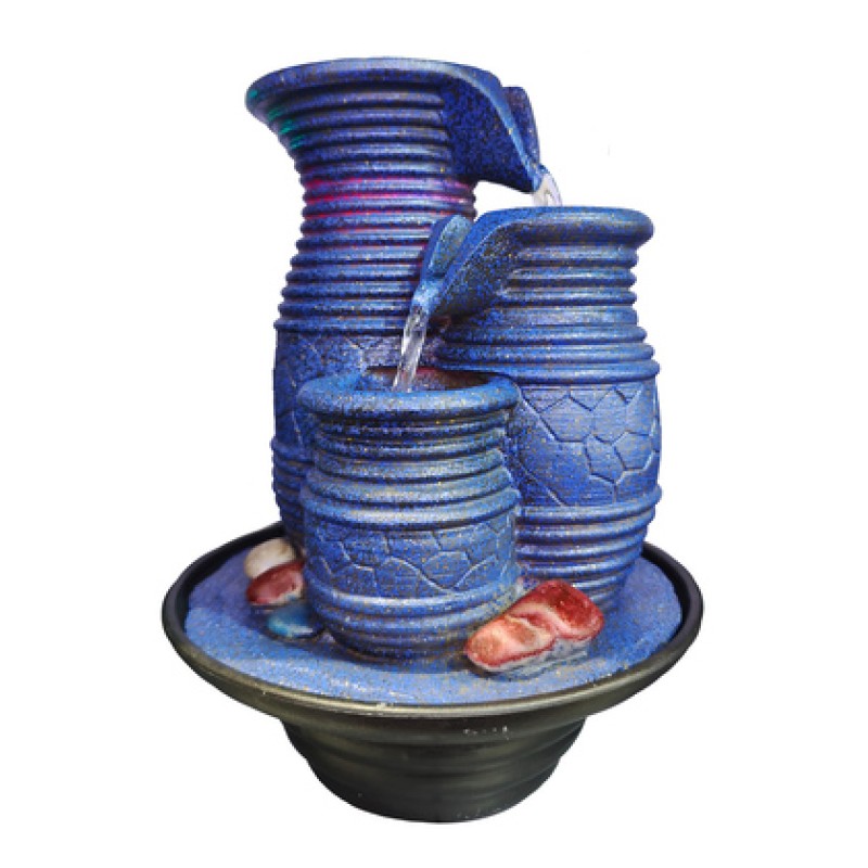 HOME USE HOME USE διακοσμητικό συντριβάνι HUH-0169, φωτιζόμενο, 22x22x29cm