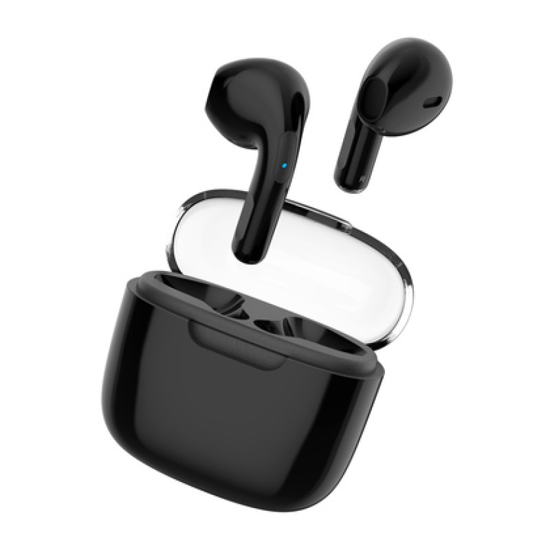 CELEBRAT CELEBRAT earphones με θήκη φόρτισης W52, True Wireless, Φ13mm, μαύρα