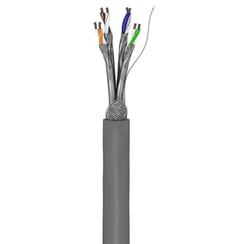 GOOBAY GOOBAY καλώδιο δικτύου 93954, CAT 6 S/FTP (PiMF), CCA, 100m, γκρι