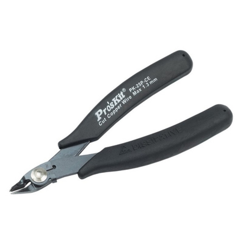 PROSKIT PROSKIT πλαγιοκόφτης 1PK-25P-CE με αγώγιμες λαβές, max Φ1.6mm, 130mm