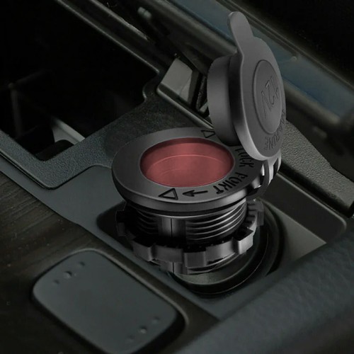 Powertech POWERTECH πρίζα αναπτήρα για σκάφη & οχήματα PTL-011, κόκκινο LED, 12V